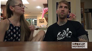 Little blondie kyaa luvs to get fucked by Bryan Gozzling