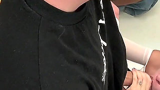 We Fuck in the Elevator and a Neighbor Catches Us