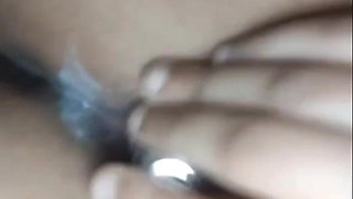 My Horny Cum Using Vibrator and Fingering. Flashing Sweet Nipples and Huge Big Boobs