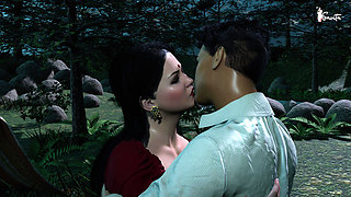 Indian cheating wife Savita seduces her brother-in-law and has sex with him in the Jungle. - Savita Bhabhi