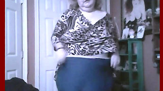 Nurse Vicki Cams for You in Her Bedroom and Flashing My Tits in Living Room!
