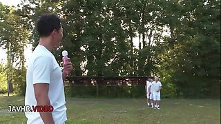 Japanese Passionate Group Fuck Outdoors Starring Hot With Sara Saijo And Saijo Sara