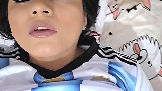 InsaciableX Masturbates During Brother-In-Laws Big Tits Groping