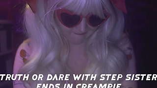 Truth or Dare Game with Step-sister Part 1