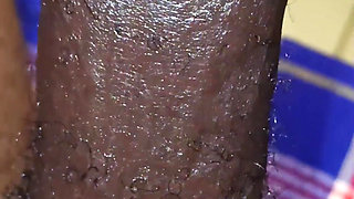 Big black cock cum