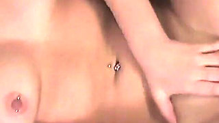 My girlfriend an 18 year old slut with a shaved vagina and a platinum blonde loves to enjoy with sex toys