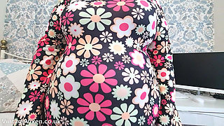 Fuck This Horny Housewife in Her Festival Dress Showing Off Her Big Tits