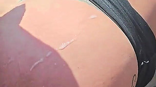 Stewardess Sneakers Bukkake POV Cuckold