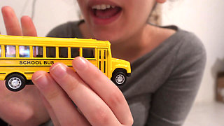 Giantess Stepmom Wants to Eat the Tiny School