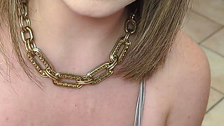 Lubed Handjob with Pink Long Nails, Many Rings, Tinkling Jewelry and Huge Cumshot! - Dame Olga