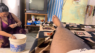 Malik fucked his hot maid very hard at home