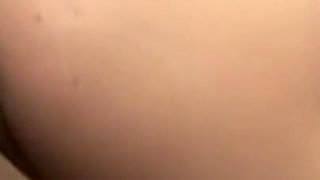 Hot Brunette in Sexy High Boots Rides a Huge Black Cock
