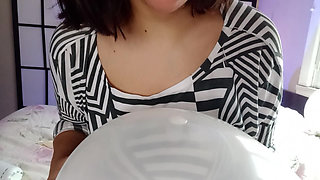 Kiss Lick Spit Balloons Non Pop - Bunny Looner