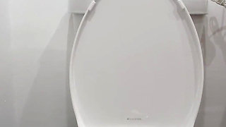 Peeing Backwards in the Toilet Today