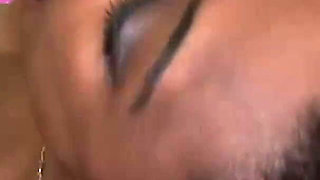 Ebony Slut Is Blowing a Lot of Hard Black Cocks on Her Knees