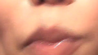Oriental Waitress Scene 3 Threesome with Two Cocks for a Japanese Waitress Who Enjoys a Double Cumshot on Her Tits