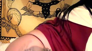 Greek pregnant alt girl does anal fisting