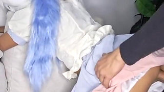 Submissive Otaku with Mask Lets Herself Be Penetrated Very Hard