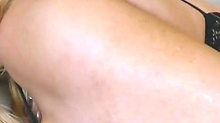 Naked Neighbour Fucks Me in a Bodystocking & Spunks His Load Down My Throat & Over My Face