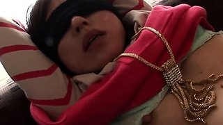 Extreme close up of Japanese teen masturbating Uncensored