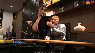 New Boss Having Fun with Secretary Gail