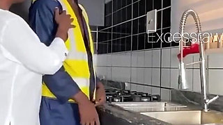 She Called Me Here to Fix a Broken Pipe but I Ended up Fucking Her Wet Creamy Pussy