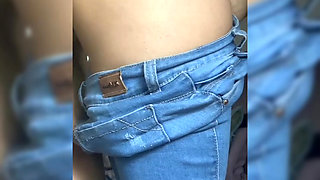 I pull down those jeans