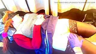 Shawna Panofkas Doctor Pussy Exam Gloves Lead to Creampie