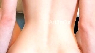 Tight sweet pussy and ass kinky toy fun in hot masturbation