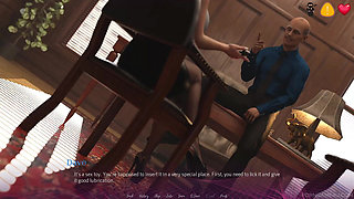 Naughty Office Bonus: Boss Rewards Horny Employee with a Butt Plug & Intense Anal Creampie-the Office - Part 8 - by Porn Game 4u