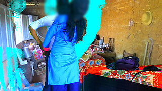 Sex in Hut.desi Village School Girl Tight Pussy First Time XXX Video, Desi Hot Beutiful School Girl Sex