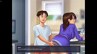 Busty Stepmom Debbie Loves Fucking Doggy Style Summertime Saga