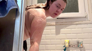 Bathroom Camera Sexy Solo Shower in Paris