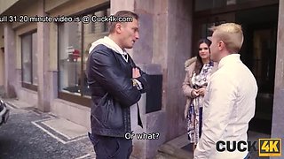 Tattooed Chubby Euro Wife Sharing - CUCK4K