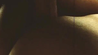 Sexual Group Scene-1_bdsm Trio with Busty Blonde and Brunette Share a Cumshot