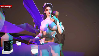 Goddess the Booty Firewall - 3D Animation