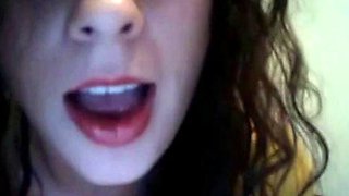 Shy Girl with Big Tits Masturbates on Webcam