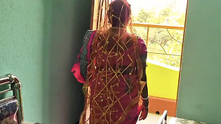 Deor and bhabhi first night ,when I return from bathroom