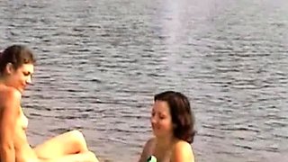 Amazing sensual blowjob outdoors at the beach