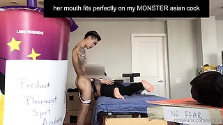 onlyfans.com Legit Korean RMT Intern Seduced Into Huge Cock