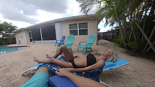 Pool Day with Stepmom