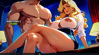 Blonde and Brunette MILFs, Big Tits and Horny: Will You Make It to the End? - JOI Animation with Ai