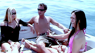 Luna: 2 Slut Getting Banged in a Boat