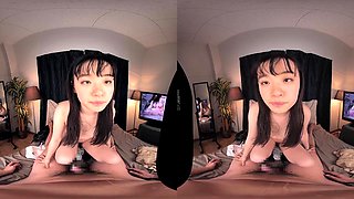 Delicate Japanese Darling Awakens Passionate Desires In VR