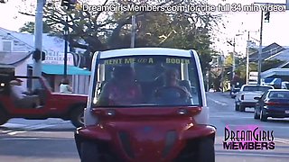 Wild spring breakers display strangers in key west