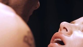Sexy redhead with a flawless bod likes strenuous vagina