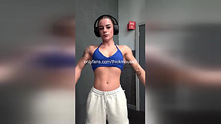 Casting and creampie for a little 18-year-old teen