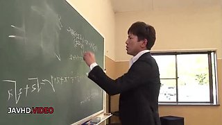 Hot Asian BBW Student Gets Filled By Thick Cock - Uncensored JAV