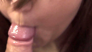 Fucking the Head of His Cock After a Throbbing Orgasm in My Mouth