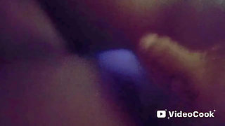 Big Ebony Ass & Toy!!